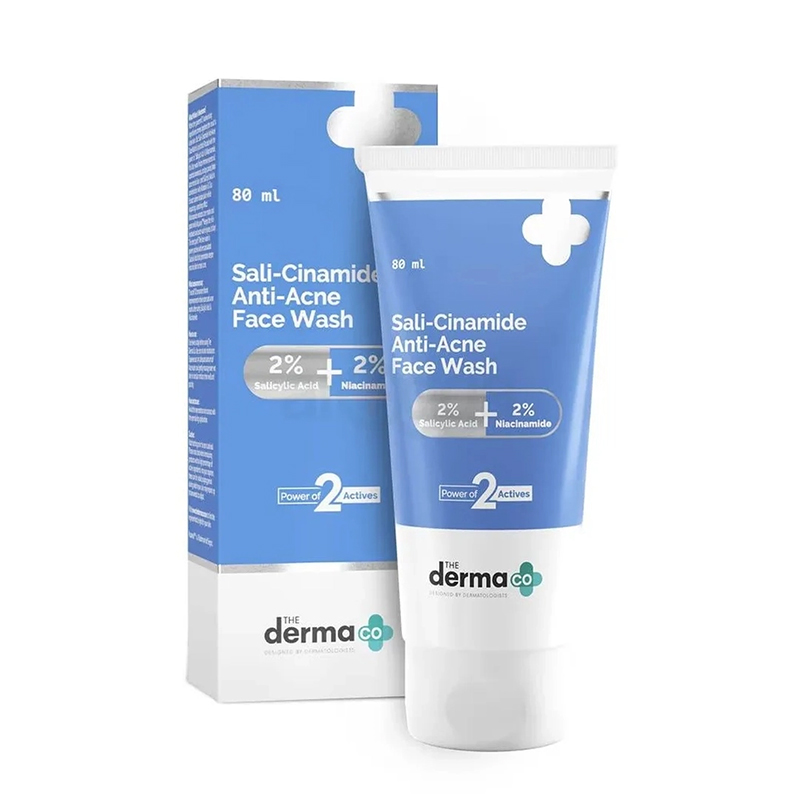Picture of The Derma Co 2% Salicylic Acid + 2% Niacinamide Sali-Cinamide Anti-Acne Face Wash