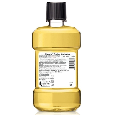 Picture of Listerine Original Liquid Mouthwash 500ml