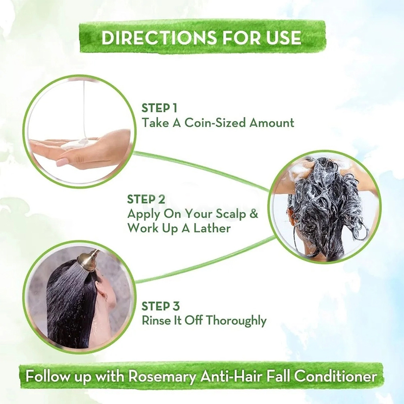 Picture of Mamaearth Rosemary Anti Hair Fall Shampoo with Rosemary & Methi Dana 250ml
