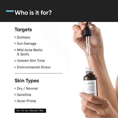 Picture of Minimalist 5% Niacinamide Serum for Clear Glowing Skin | With 1% Hyaluronic Acid for Hydration Pore ​​Minimizer for Face 30ml