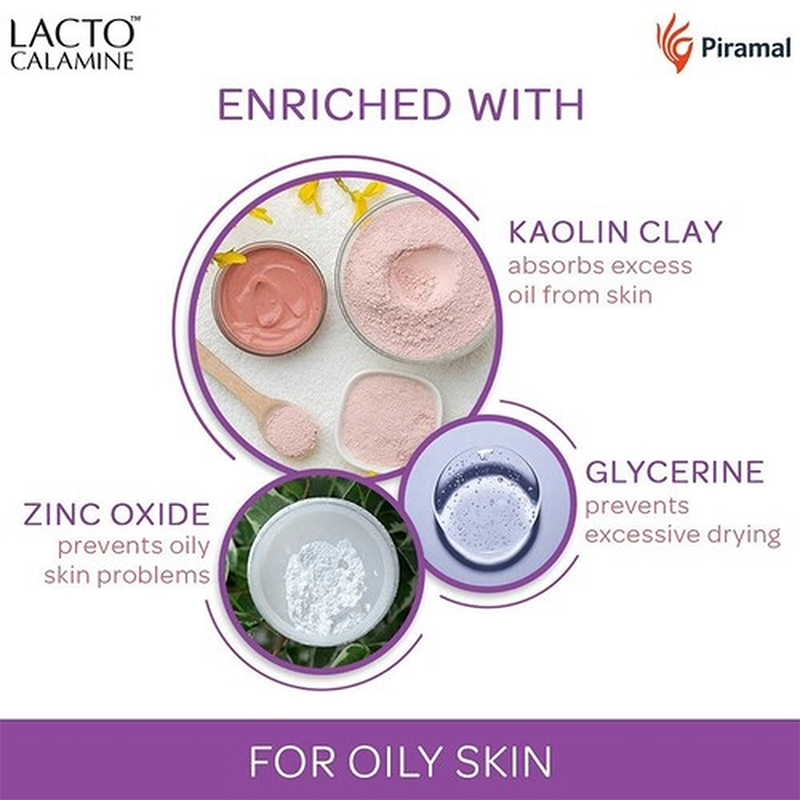 Picture of Lacto Calamine Face Lotion for Oil Balance - Oily Skin - 120 ml