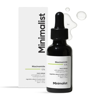 Picture of Minimalist Oil Control & Anti-Acne 10% Niacinamide Face Serum with Zinc 30ml
