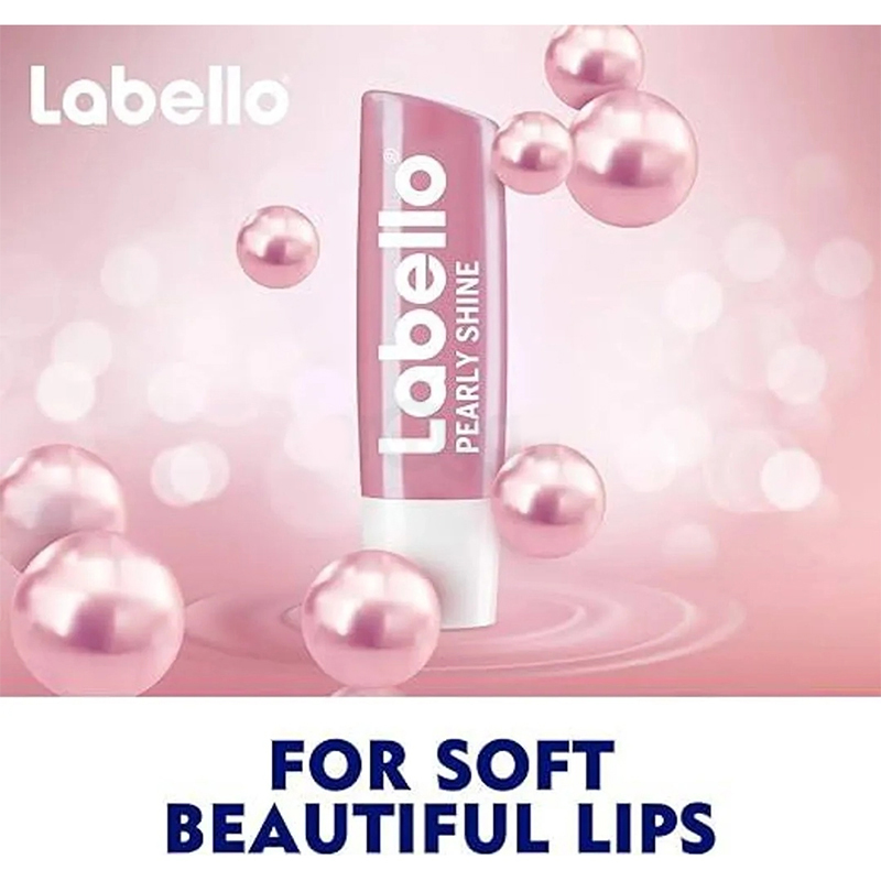 Picture of Labello Pearly Shine Lip Balm for 24h Moisture
