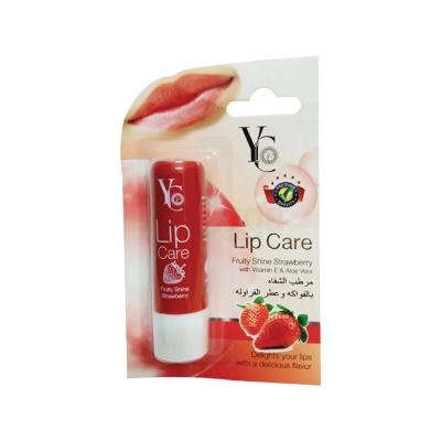 Picture of YC Fruity Shine Strawberry Lip Care with Vitamin E & Aloe Vera
