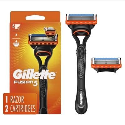 Picture of Gillette Fusion5 Razor for Men, Handle + 2 Razor Blade Refills