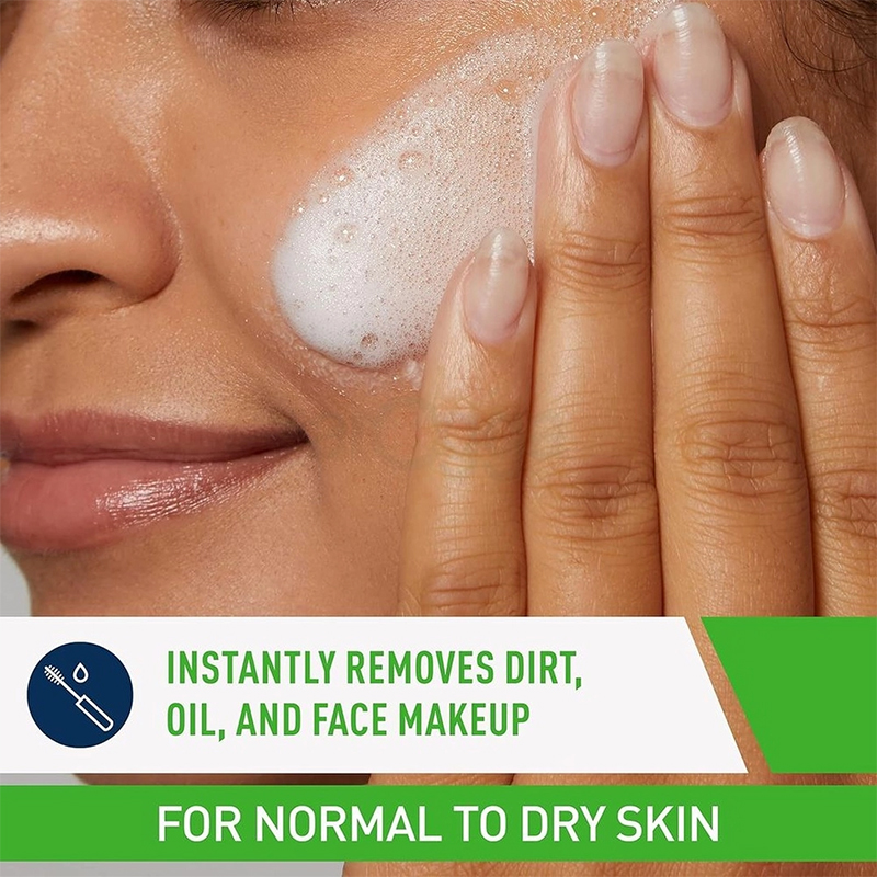 Picture of Cerave Hydrating Cream to Foam Cleanser for Normal to Dry Skin 87ml