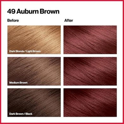 Picture of Revlon Colorsilk Auburn Brown Hair Color 49