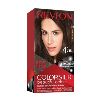 Picture of Revlon Colorsilk Brown Black Hair Color 20