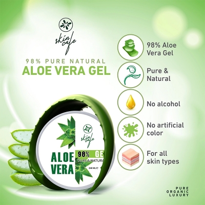 Picture of Skin Cafe Pure & Natural Aloe Vera gel 98% 240ml