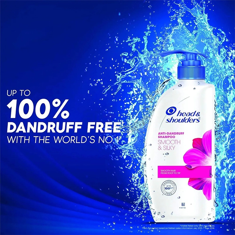 Picture of Head and Shoulders Anti Dandruff Smooth and Silky Shampoo 650ml