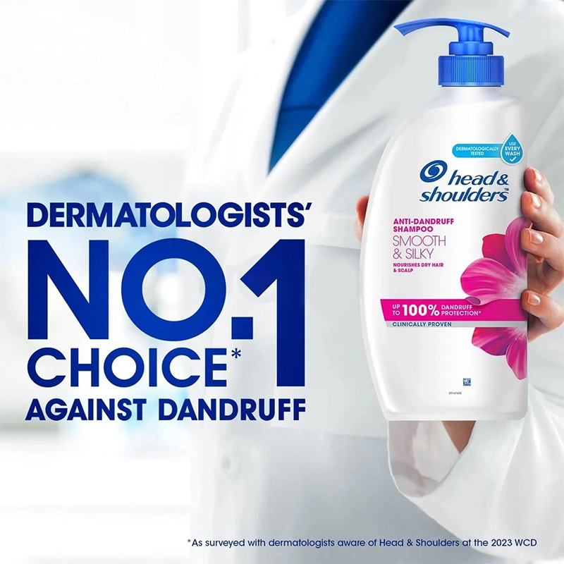 Picture of Head and Shoulders Anti Dandruff Smooth and Silky Shampoo 650ml