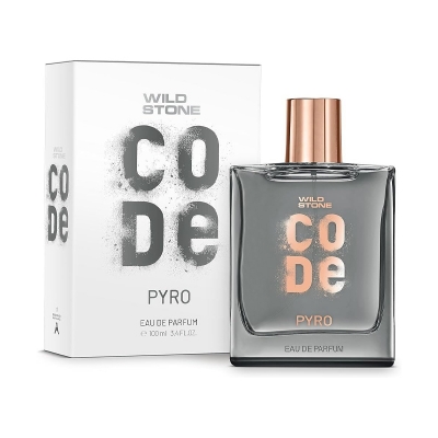 Picture of Wild Stone - CODE Pyro Long Lasting Perfume for Men | Long Lasting Smell | Earthy and Spicy - 100 ml