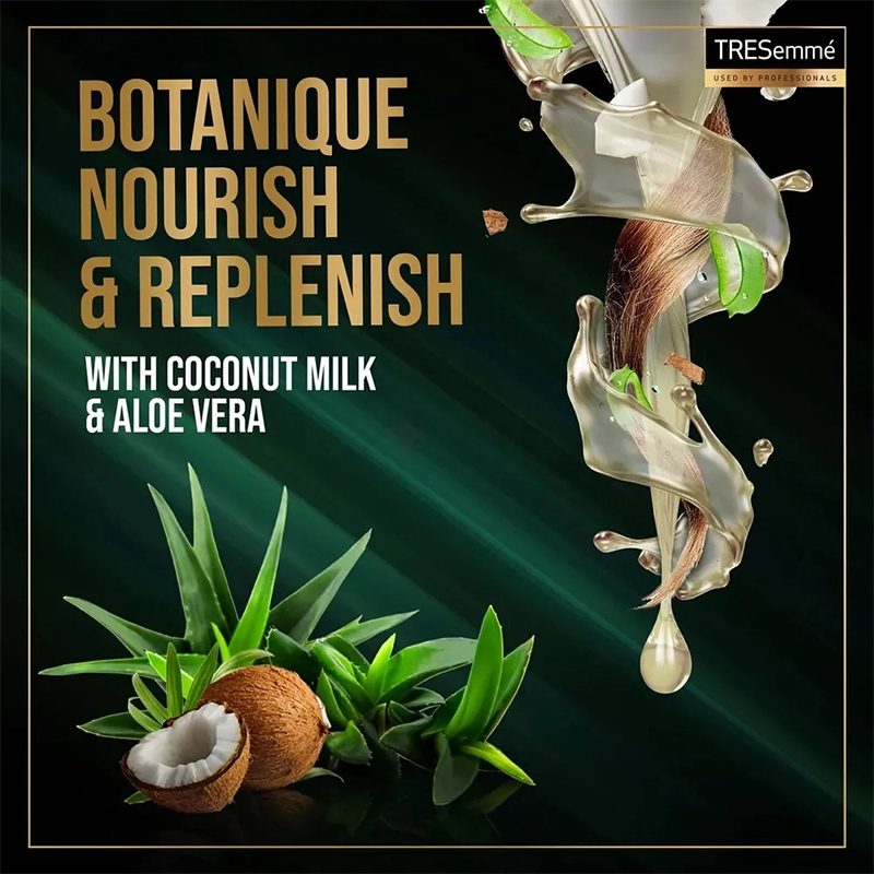 Picture of Tresemme Botanique Nourish & Replenish Shampoo with Coconut Oil & Aloe Vera 700ml