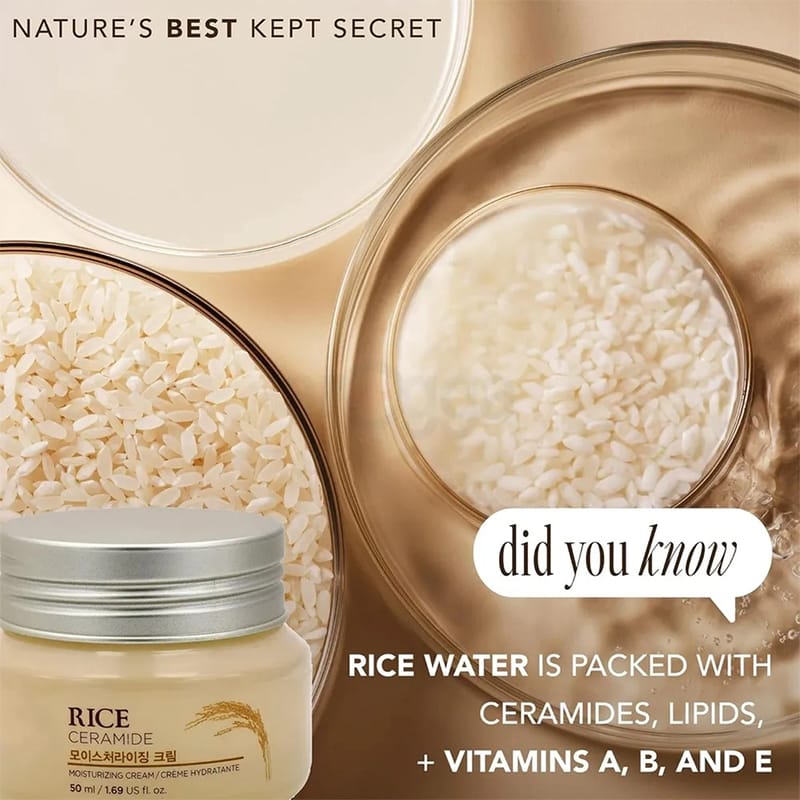 Picture of THE FACE SHOP Rice+Ceramide Anti Aging & Skin Repairing Combo