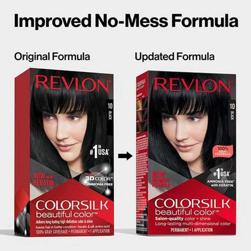 Picture of Revlon Colorsilk Black Hair Color 10