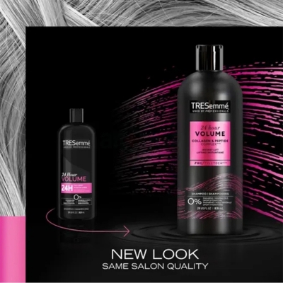 Picture of Tresemme 24 Hour Volume Shampoo with Collagen & Peptide Complex 828ml