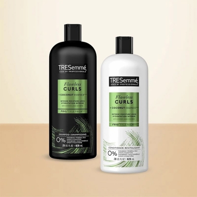 Picture of Tresemme Flawless Curls Shampoo & Conditioner Set, 828 ml