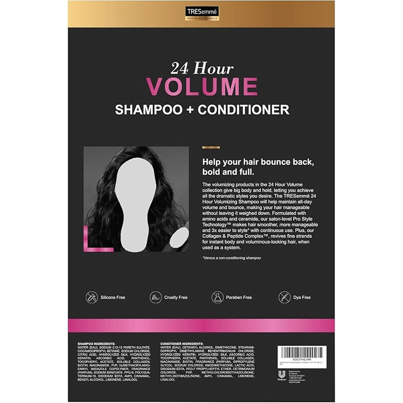 Picture of Tresemme' Healthy Volume Shampoo & Conditioner 828ml