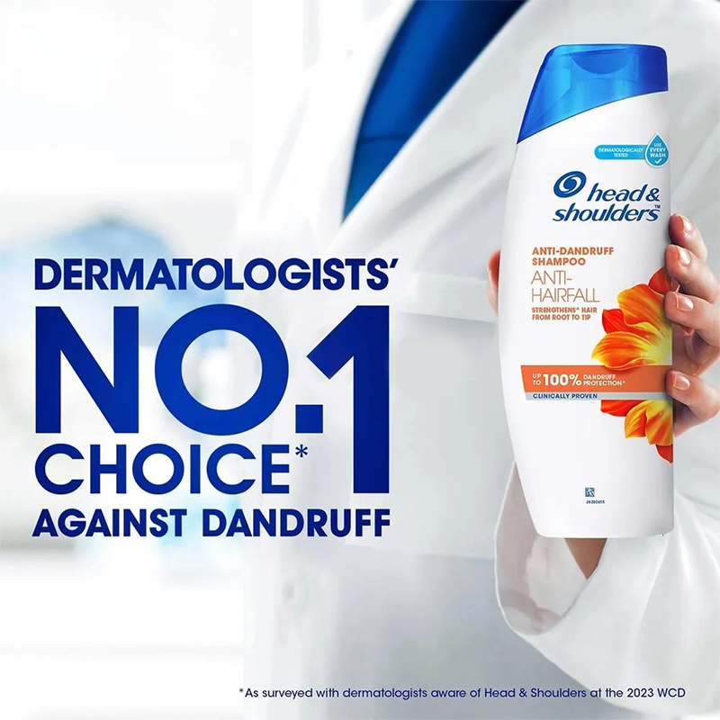 Picture of Head and Shoulders Anti Dandruff Anti Hairfall Shampoo 180ml