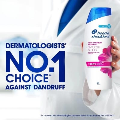 Picture of Head and Shoulders Anti Dandruff Smooth and Silky Shampoo 340ml