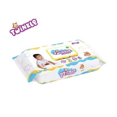 Picture of Twinkle Baby Wipes Pouch (Wet Tissue) 120 Pcs