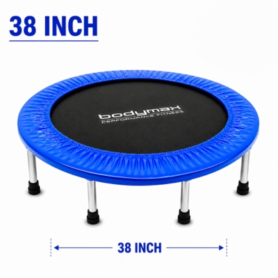 Picture of Trampoline 38 inch Black and Blue BD Price
