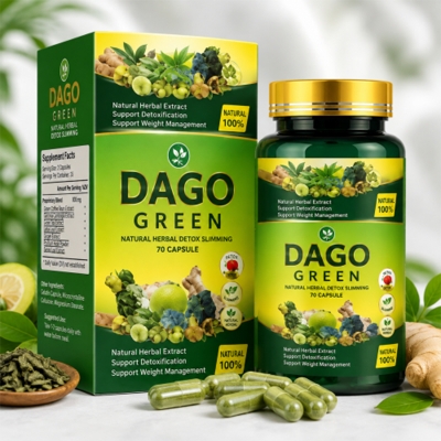 Picture of Dago Green Natural Herbal Detox Slimming 70 Capsule
