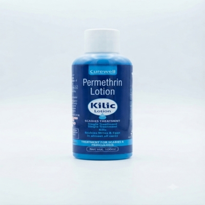 Picture of Curewell Kilic Permethrin Lotion 100ml – Scabies Treatment Lotion
