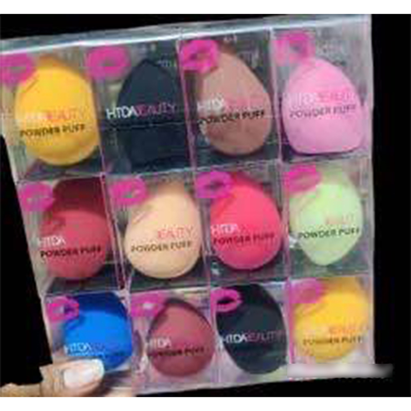 Picture of KISS Charming Powder Puff (Beauty Blender Set) — 12 Pcs / 12 Colors