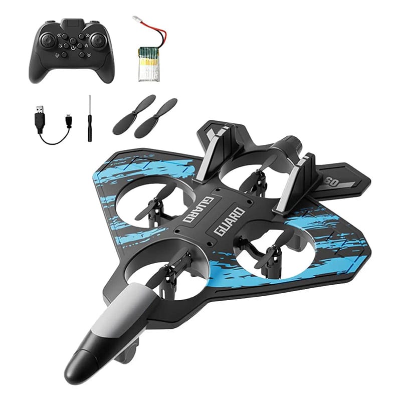 Picture of REMOTE CONTROLLED FIGHTER PLANE DRONE - X25 STAR FIGHTER - Blue