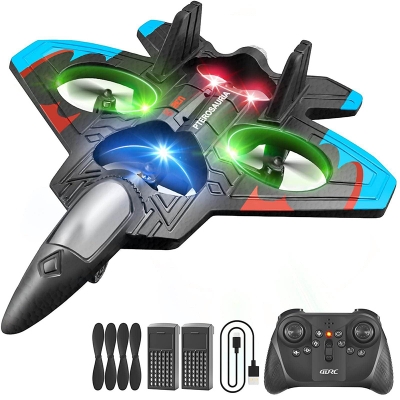 Picture of REMOTE CONTROLLED FIGHTER PLANE DRONE - X25 STAR FIGHTER - Blue