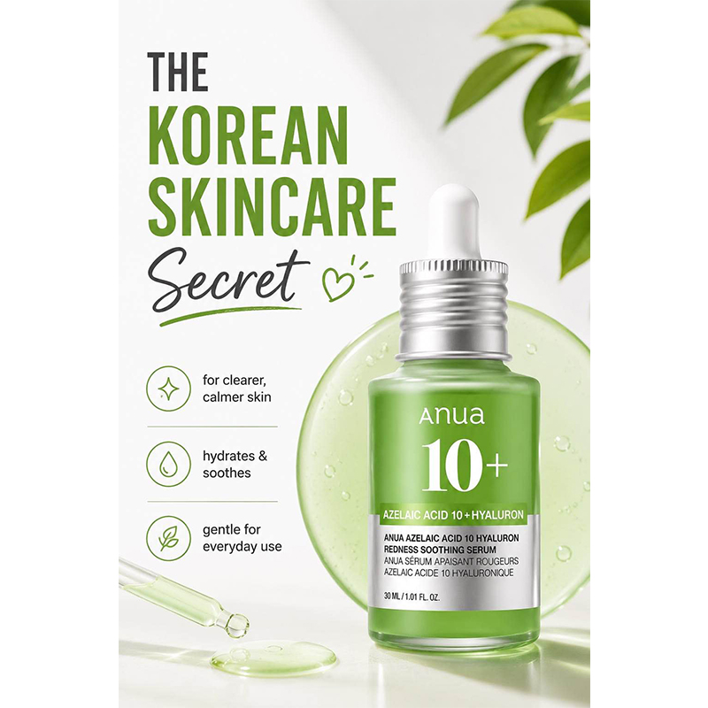 Picture of Anua Azelaic Acid 10 + Hyaluron Redness Soothing Serum