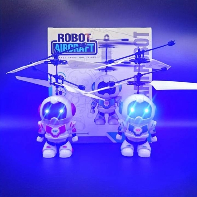 Picture of Infrared Induction Flying Robot – Hand Sensor Aircraft Toy