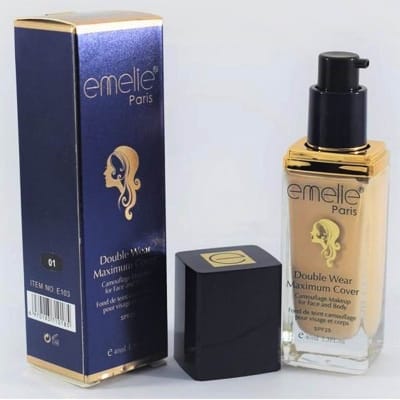 Picture of Emelie Paris Double Wear Maximum Cover Foundation (Camouflage Makeup)