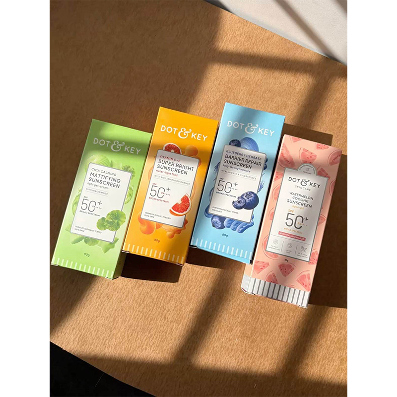 Picture of Dot & Key Watermelon Cooling Sunscreen Aqua-Gel SPF 50+ PA++++ | Oil-Free Hydration | 80g | Original Product