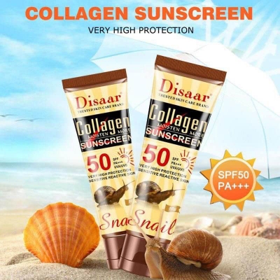 Picture of Disaar Collagen Snail Sunscreen SPF 50 PA+++