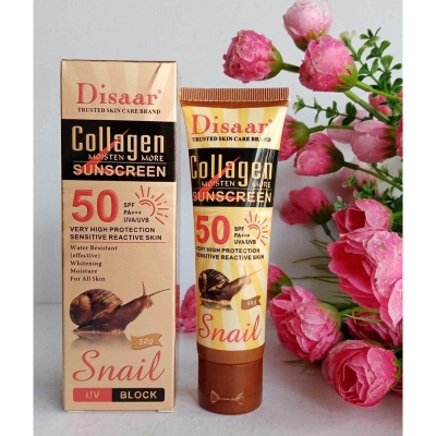 Picture of Disaar Collagen Snail Sunscreen SPF 50 PA+++