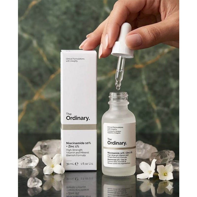 Picture of The Ordinary Niacinamide 10% + Zinc 1% – High Strength Vitamin & Mineral Blemish Formula