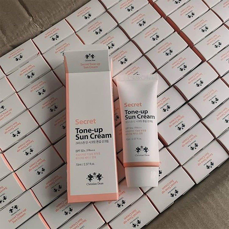 Picture of Christian Dean Secret Tone-up Sun Cream SPF 50+ PA+++ - Gold