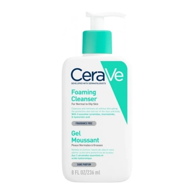 Picture of CeraVe Foaming Cleanser (Gel Moussant) - White