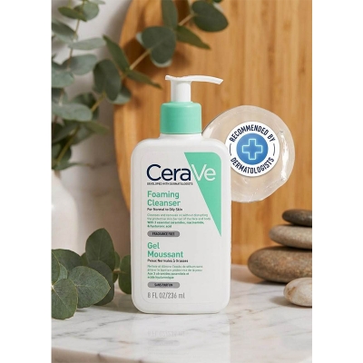 Picture of CeraVe Foaming Cleanser (Gel Moussant) - White