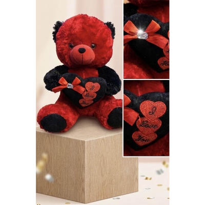 Picture of I Love You Teddy Bear - Multicolor