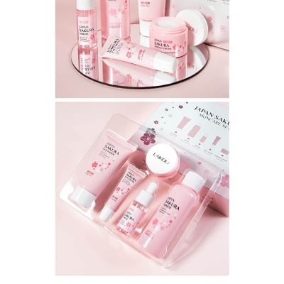 Picture of LAIKOU Japan Sakura Skincare Set - Pink