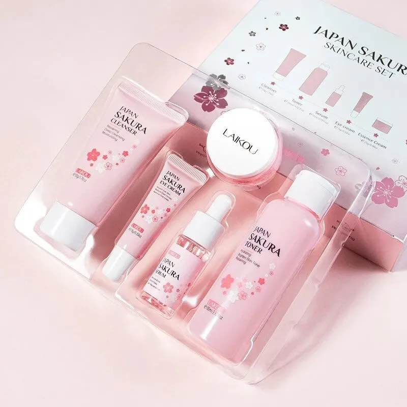 Picture of LAIKOU Japan Sakura Skincare Set - Pink