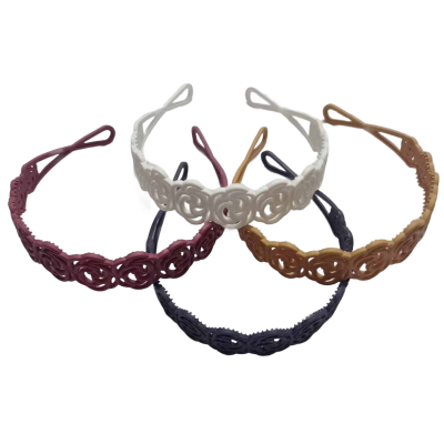 Picture of Women’s Striped Colorful Headband Set – 2 Pcs