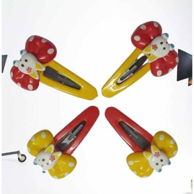 Picture of Girls Hair Clips Set – 4 Pcs