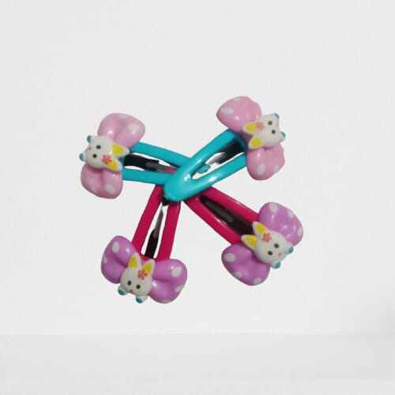Picture of Girls Hair Clips Set – 4 Pcs
