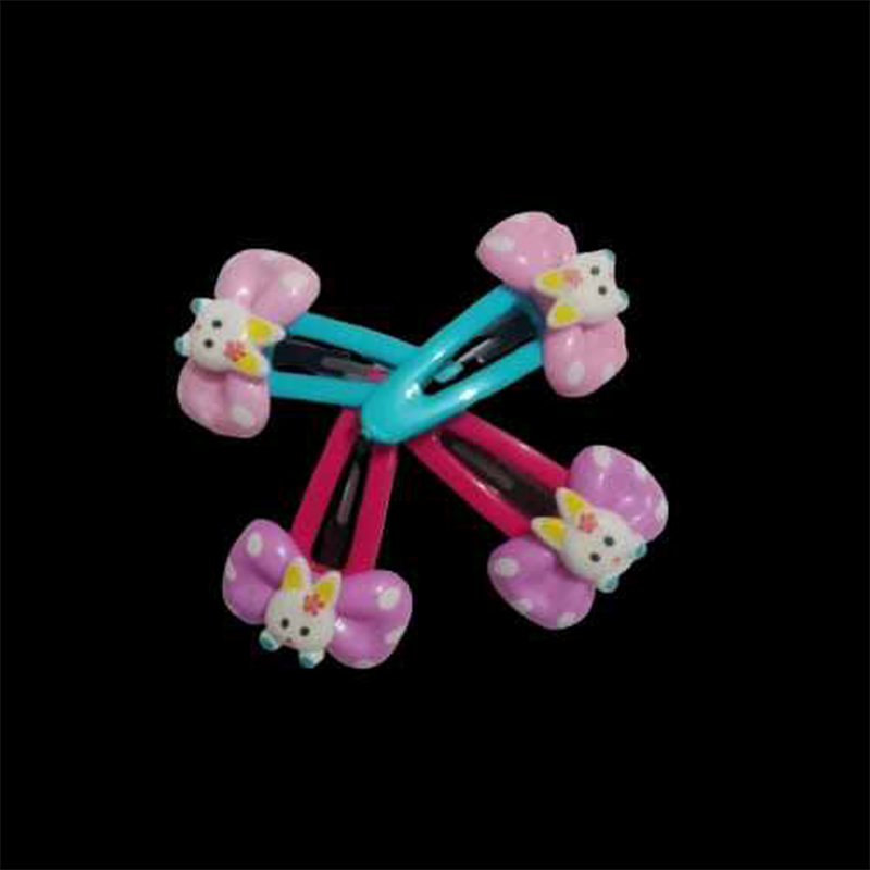 Picture of Girls Hair Clips Set – 4 Pcs