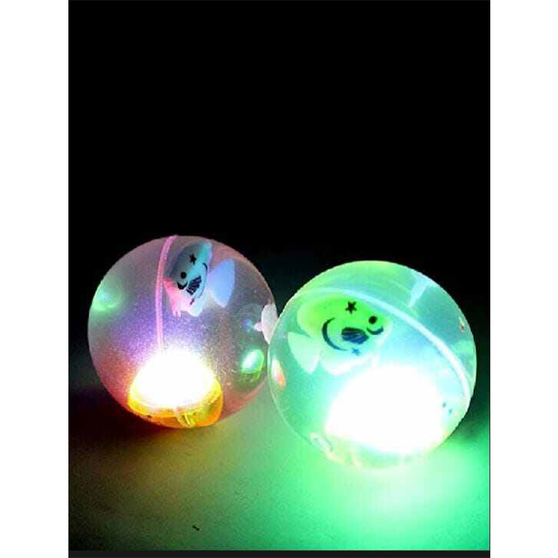 Picture of LED Light-Up Jumping Ball Color-Changing Bouncing Ball – 1 Pc