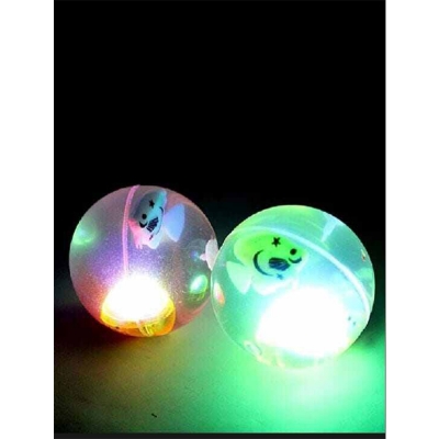 Picture of LED Light-Up Jumping Ball Color-Changing Bouncing Ball – 1 Pc